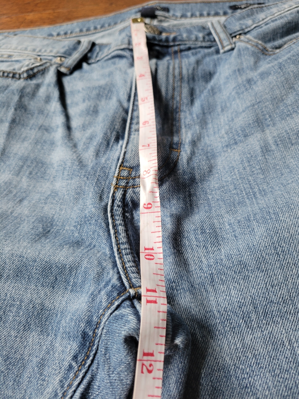 J. Crew Men's Jeans size 36/36 Slim Flex Blue Denim Medium Wash Casual - Picture 11 of 17